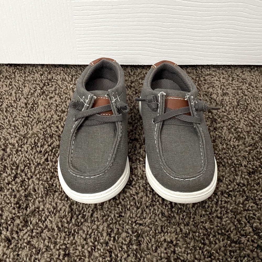 Gray Kids Sneakers